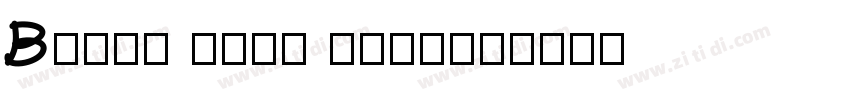 Belle Sans Medium字体转换